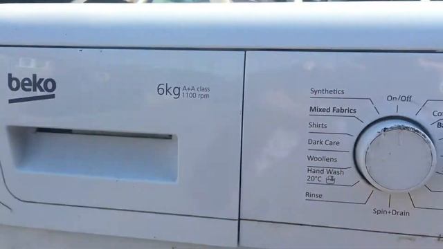 Street finding: Beko WMD261W Washing Machine смотреть онлайн