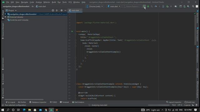 Flutter Tutorial - Navigation | DraggableScrollableSheet смотреть онлайн