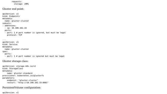 Docker/Kubernetes (Minikube) boot time - mount: unknown filesystem type 'glusterfs' смотреть онлайн