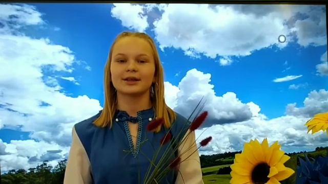 Верш чытае Сякіна Марыя, вучаніца 7А класа (Янка Золак "Беларусь для мяне") смотреть онлайн