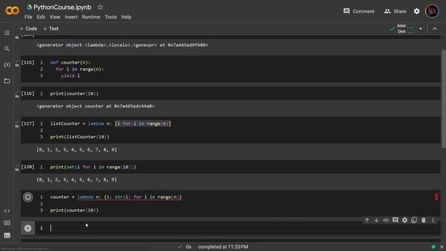 Learn Python | Comprehensions смотреть онлайн