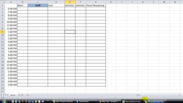 How to Show Selected Hours or 15 Minute sections in the Status Bar Cool Trick Excel VBA смотреть онлайн