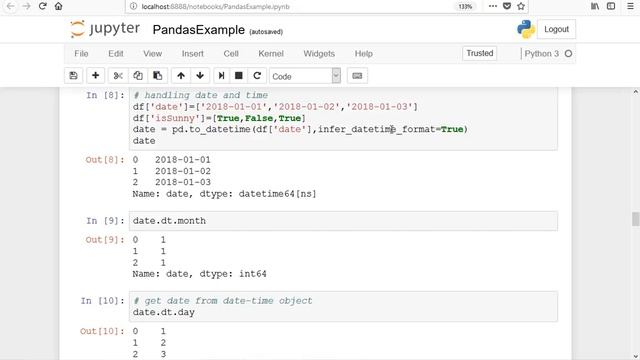 6.3 Machine Learning with Tensorflow - Date Time in Pandas смотреть онлайн