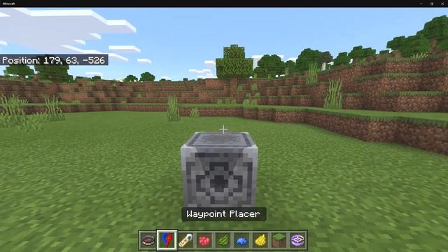 Best WAYPOINT Addon for Minecraft Bedrock! смотреть онлайн