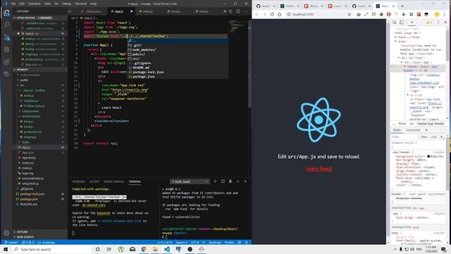 ReactJS Tutorial - #1 Intro and Folder Structure смотреть онлайн