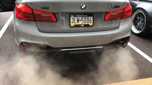 F90 Competition M5 W Akrapovic Exhaust