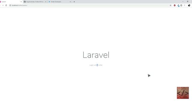 Laravel 5.8 | login with twitter api смотреть онлайн
