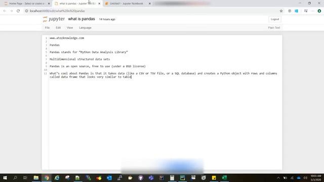 Python : What is Pandas {தமிழ்} смотреть онлайн