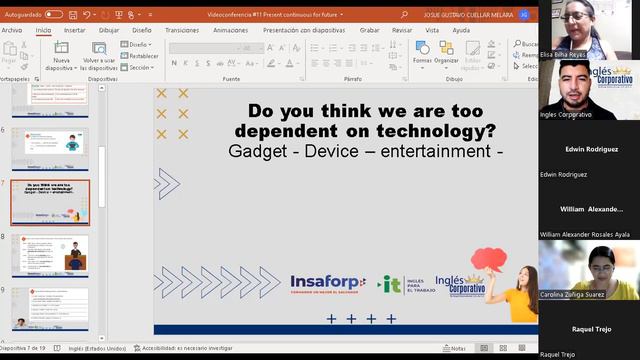 Ingles Corporativo-Videoconferencia #11 - Principiante 2 - Present continuous for future смотреть онлайн