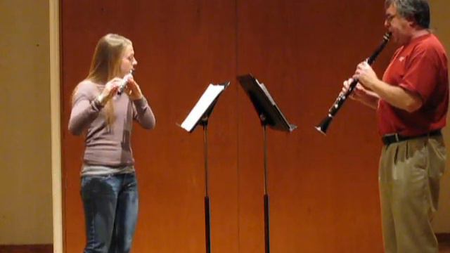 Hora Staccato Duet for Flute and Clarinet смотреть онлайн
