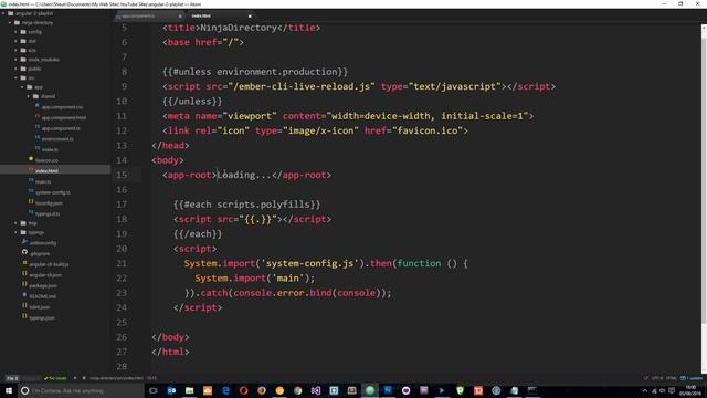 Angular 2 Tutorial #5 - Components смотреть онлайн