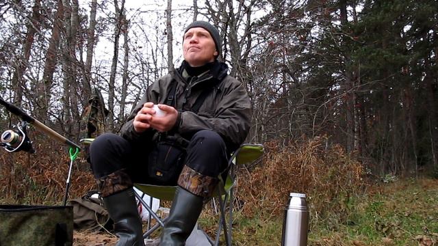 Рыбалка на фидер в октябре. Лещ? Плотва? Нет не клевали..