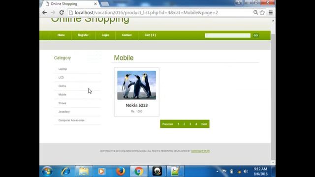 PHP TUTORIAL - WEB SITE FROM START TO FINISH-Paging Design(Video No -15) смотреть онлайн