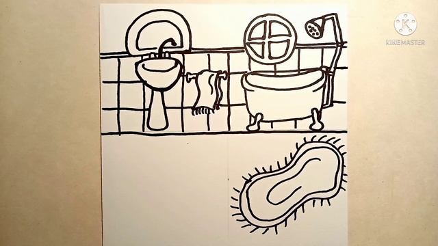 как нарисовать комнату /how to draw a room смотреть онлайн