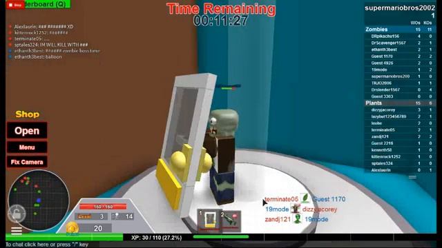 Roblox mini games- plants vs zombies battlegrounds смотреть онлайн