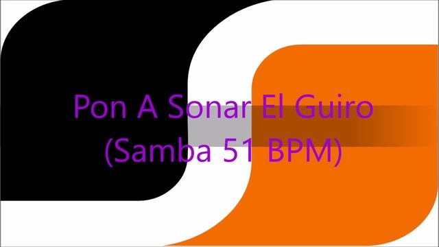 Pon A Sonar El Guiro (Samba 51 BPM) смотреть онлайн