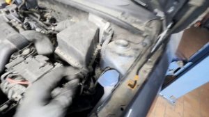 Шкода Фабия замена передней пружины.