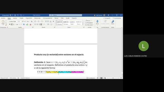 Algebra Lineal 4 2020 11 11 At 06 00 GMT 8