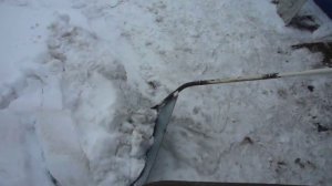 Скребок для снега своими рукам