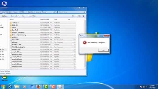 Error in Reading config file Problem)by Tech Help Community смотреть онлайн