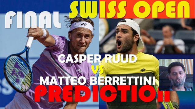 casper ruud vs matteo berrettini,atp swiss open 2022,final,prediction,h2h,tennis, live match,tour смотреть онлайн