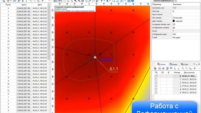 КРЕДО РАСЧЕТ ДЕФОРМАЦИЙ. Анализ устойчивости деформационно-осадочных марок смотреть онлайн