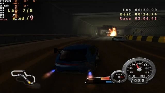 Crash 'N' Burn | Intel Core i5 4690 | GTX 750 TI (2GB) | PCSX2 v1.7 смотреть онлайн