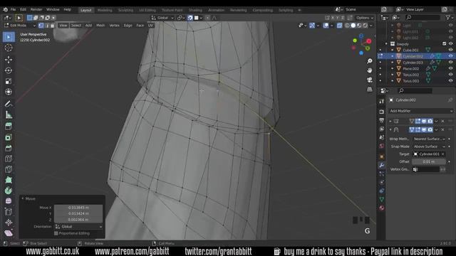 Axe - Detailed Game Objects - P11 - Retopology Setup смотреть онлайн