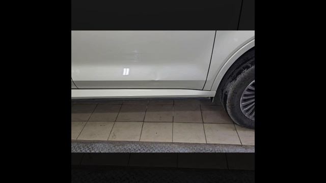 Tank 500 ремонт двери методом без покраски PDR