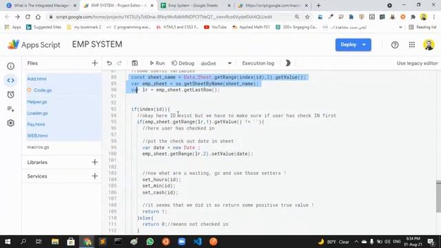 قم ببناء نظام إداري متكامل باستخدام ال Google Apps Scripts ! (محمود مشون) смотреть онлайн