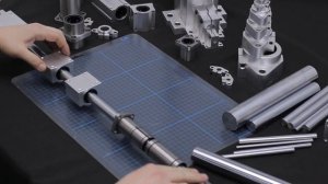 Цилиндрические направляющие и модули к ним  для сборки станков и прочих механизмов