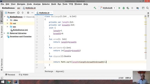 Kotlin Class смотреть онлайн