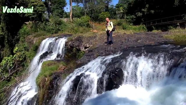 Лаос. Паксе. Водопады Tad Yang (Tad Chuang) и Tad Fan. Часть первая смотреть онлайн