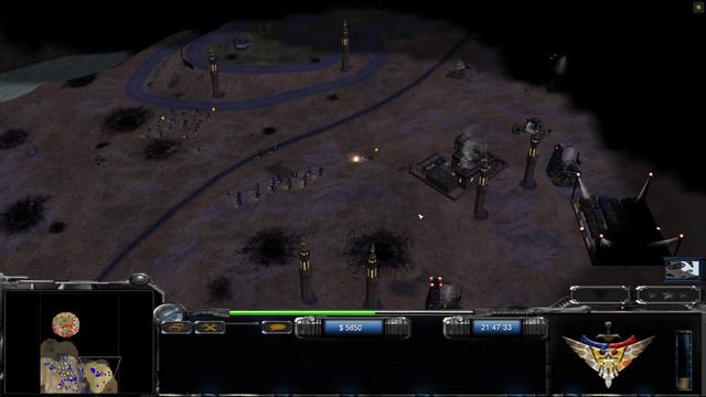 Command & Conquer Generals Contra 009 FP3 Mission Iron Sky Operation Part 4 смотреть онлайн