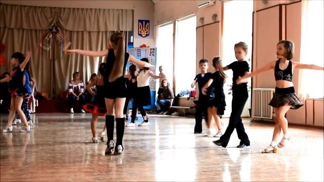 Бальные танцы . Дети . Ballroom dancing . Children. смотреть онлайн