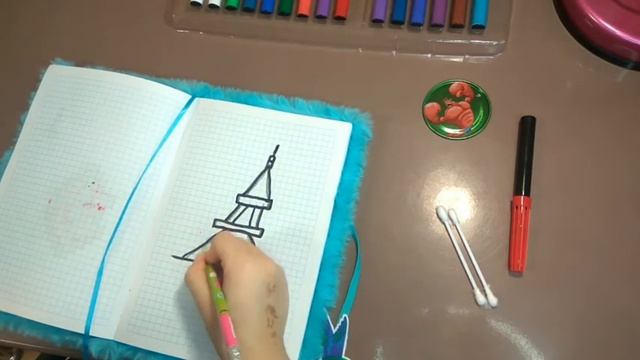 ~Как нарисовать Эльфивую башню~ смотреть онлайн