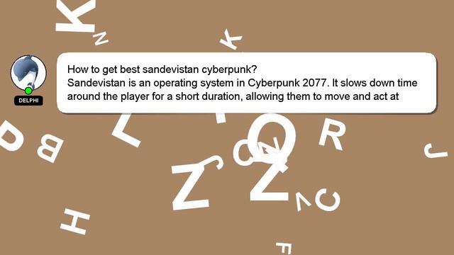 How to get best sandevistan cyberpunk? смотреть онлайн