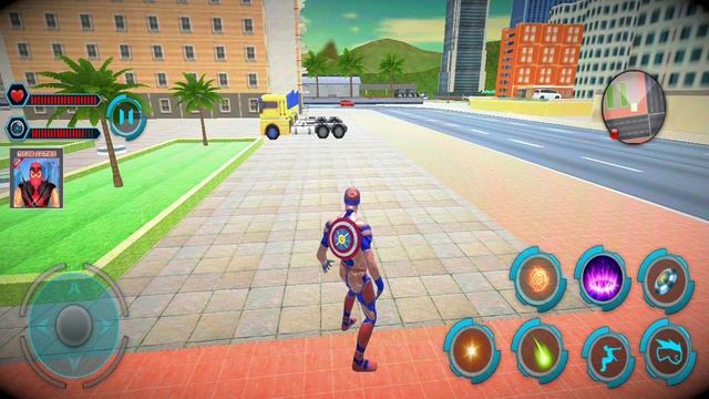 Superhero Captain Robot Flying Newyork City War Android Gameplay By Games Zone смотреть онлайн