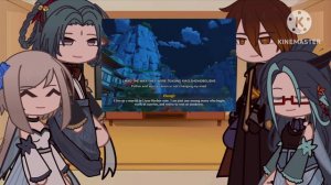 Past Liyue react to Xiao Endless suffer || The Guardian of Yaksa || Genshin impact react