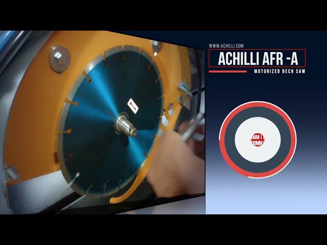 Особенности диска для точной резки камня для резки камня AFR A смотреть онлайн
