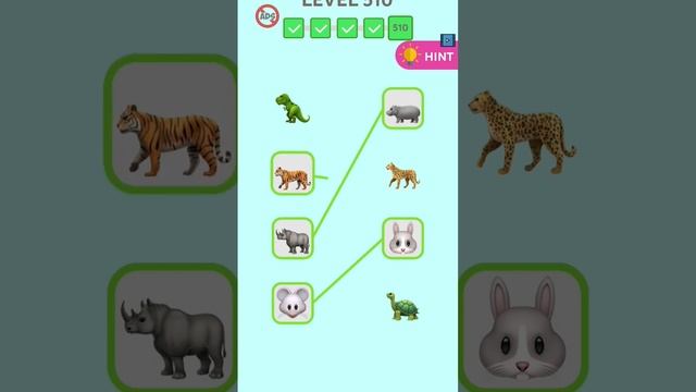 510 animals emoji game #emojipuzzle #gamingshorts #gameplay смотреть онлайн