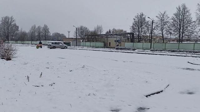 самоходная тележка с двигателем от бензотриммера. смотреть онлайн