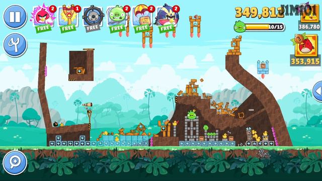 ANGRY BIRDS FRIENDS TOURNAMENT: CAN J1M101 GET ALL THREE STARS ? #24 3 LEVEL смотреть онлайн
