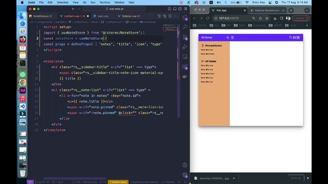 Vue 3: Note App (Vue + Pinia) - 2023 - Part - 6 смотреть онлайн