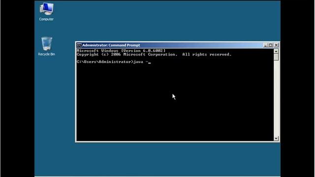 How to check your Java 2 Software Development Kit J2SDK Version on Windows Server 2008 смотреть онлайн