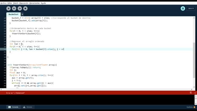 Bucket Sort смотреть онлайн