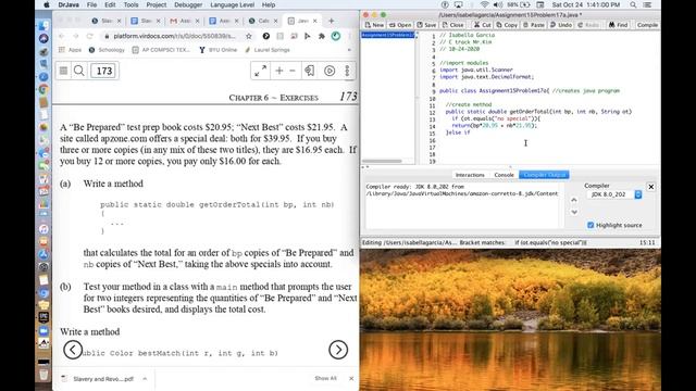 Data Analytics Course: Creating Methods & Scanner/Decimal Format Classes Using Java (Fall 2020) смотреть онлайн