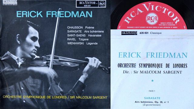 Sarasate: Zigeunerweisen - Erick Friedman, violin (Mono version for comparison with stereo version) смотреть онлайн