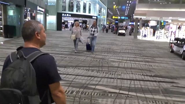 Аэропорт Чанги | Changi Aeroport Singapure | Бесплатная экскурсия по Сингапуру | Singapure tur смотреть онлайн
