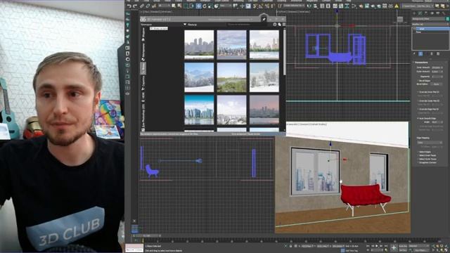 3D модели и материалы для 3D Max Corona. Обзор БИБЛИОТЕКИ 3DHamster | 3D CLUB смотреть онлайн